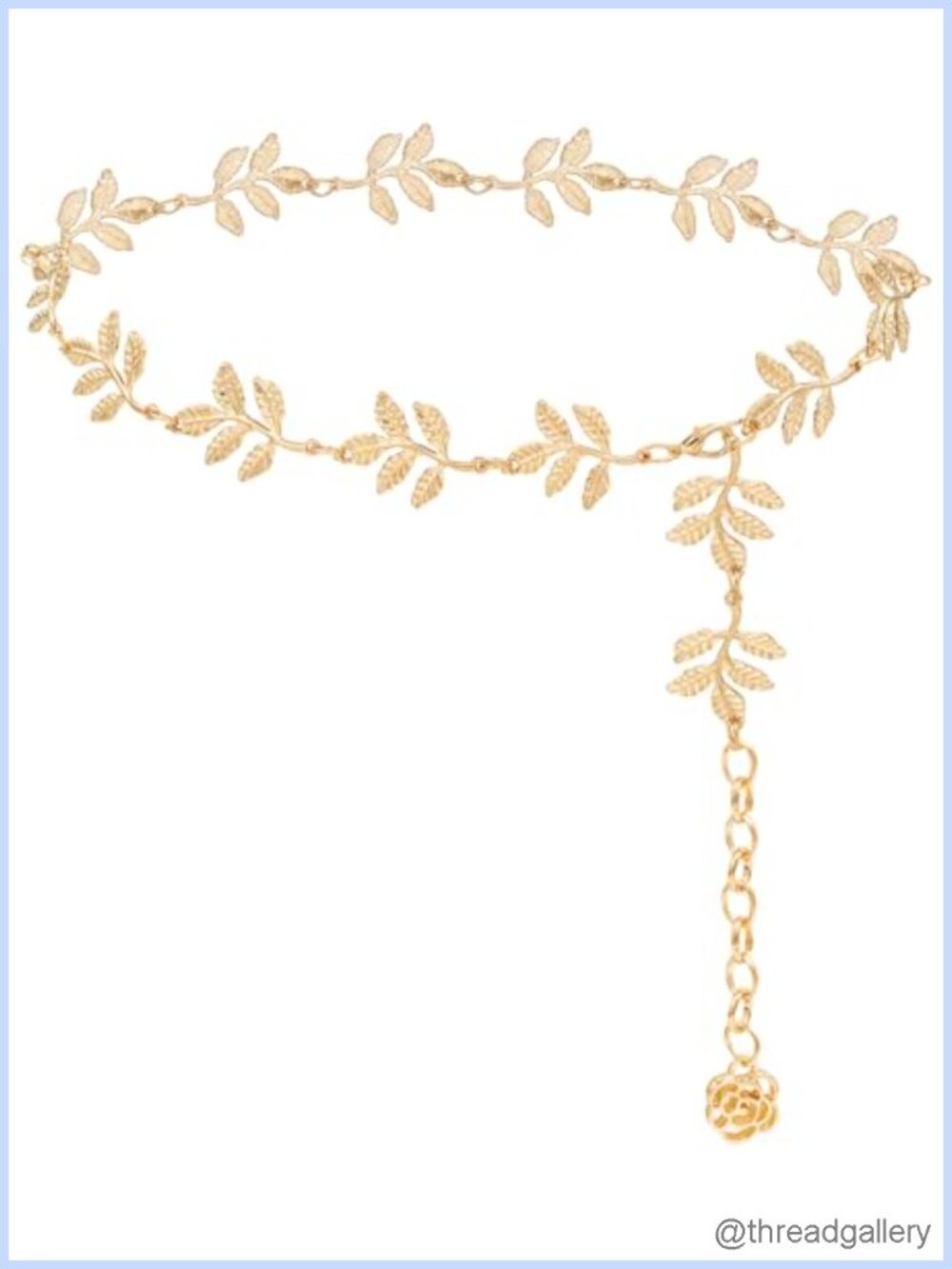 Metal Waist Chain Body Belly Belt for Dress Vest Jeans